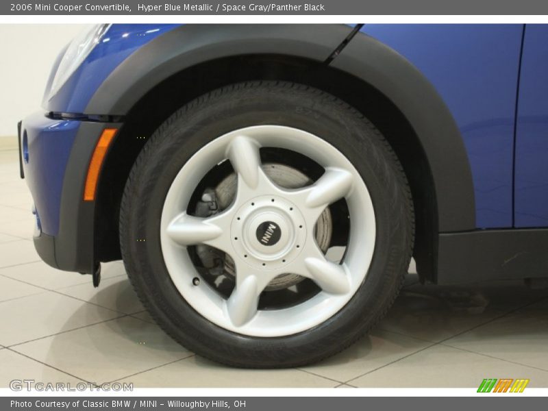 Hyper Blue Metallic / Space Gray/Panther Black 2006 Mini Cooper Convertible
