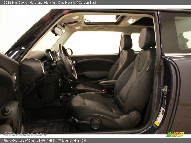 Highclass Gray Metallic / Carbon Black 2012 Mini Cooper Hardtop