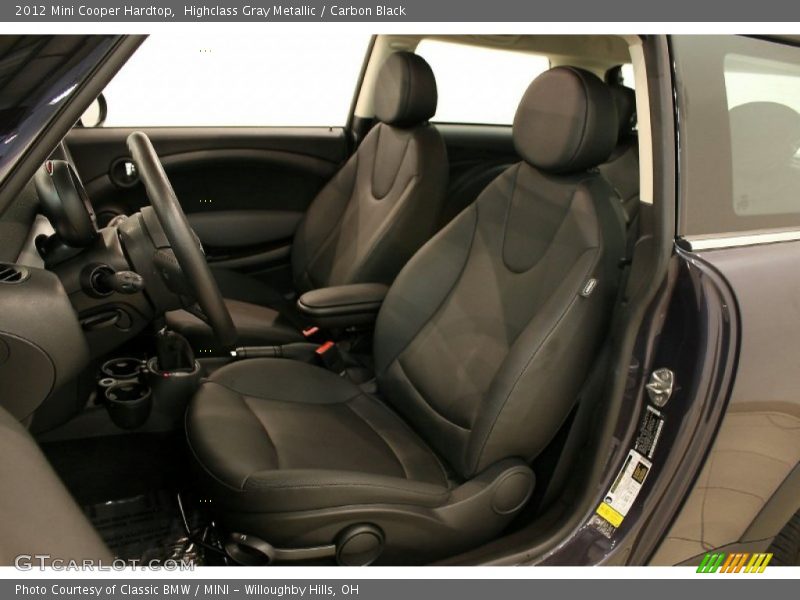 Highclass Gray Metallic / Carbon Black 2012 Mini Cooper Hardtop