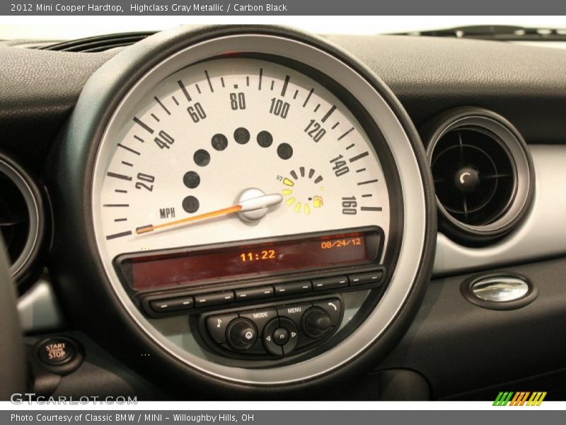 Highclass Gray Metallic / Carbon Black 2012 Mini Cooper Hardtop