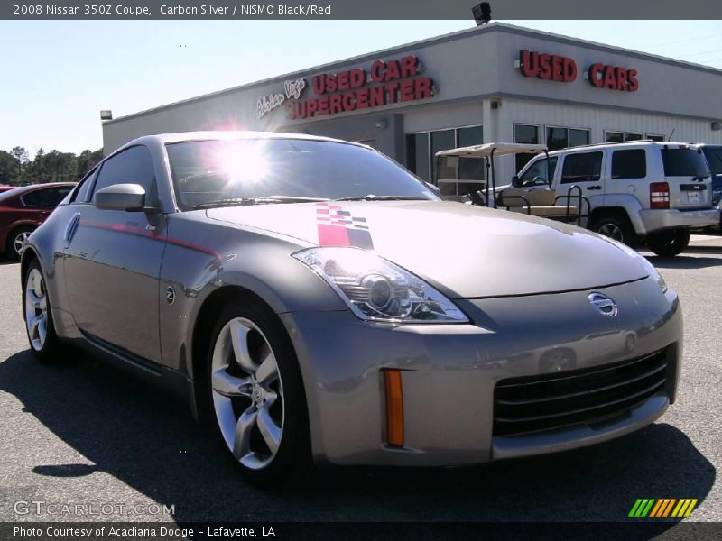 Carbon Silver / NISMO Black/Red 2008 Nissan 350Z Coupe