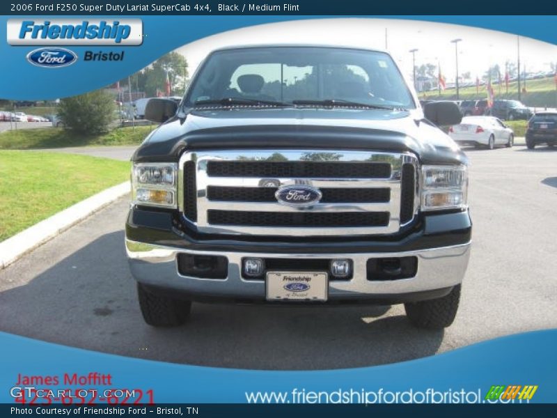 Black / Medium Flint 2006 Ford F250 Super Duty Lariat SuperCab 4x4