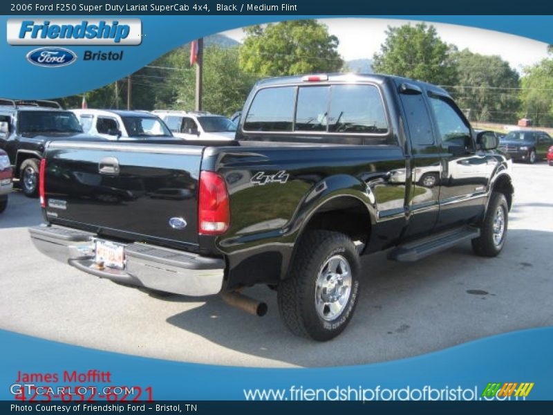 Black / Medium Flint 2006 Ford F250 Super Duty Lariat SuperCab 4x4