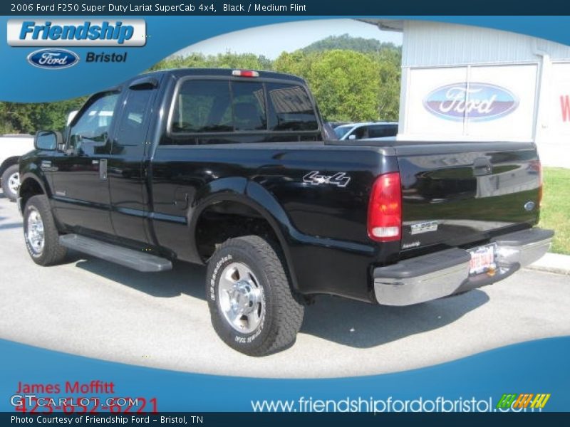 Black / Medium Flint 2006 Ford F250 Super Duty Lariat SuperCab 4x4