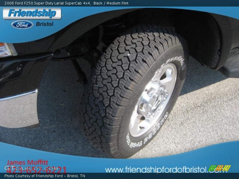 Black / Medium Flint 2006 Ford F250 Super Duty Lariat SuperCab 4x4