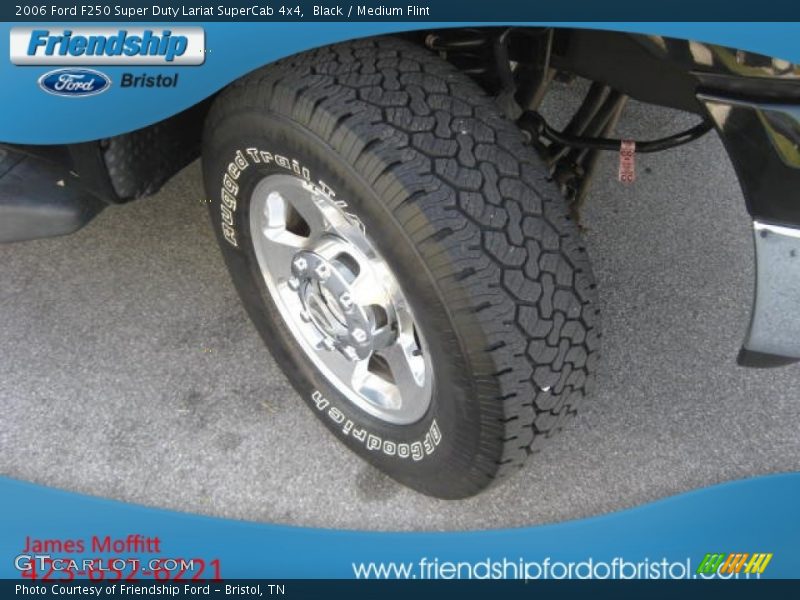Black / Medium Flint 2006 Ford F250 Super Duty Lariat SuperCab 4x4