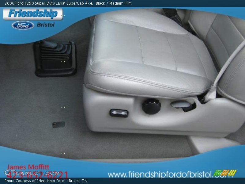 Black / Medium Flint 2006 Ford F250 Super Duty Lariat SuperCab 4x4