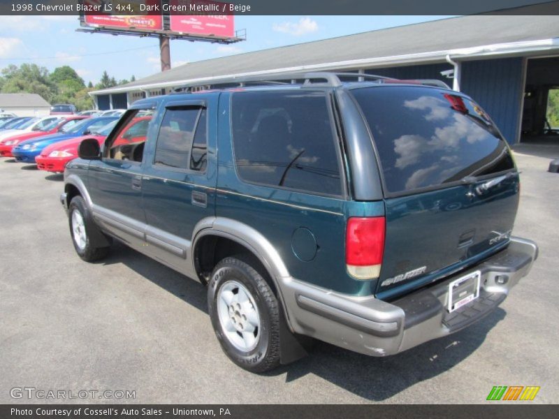  1998 Blazer LS 4x4 Dark Green Metallic