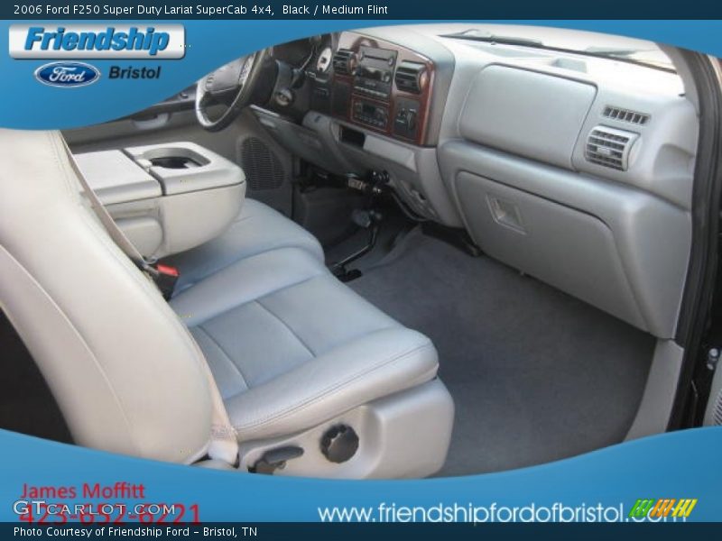 Black / Medium Flint 2006 Ford F250 Super Duty Lariat SuperCab 4x4