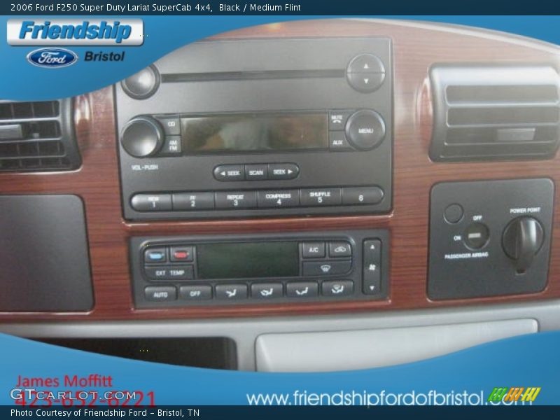 Black / Medium Flint 2006 Ford F250 Super Duty Lariat SuperCab 4x4
