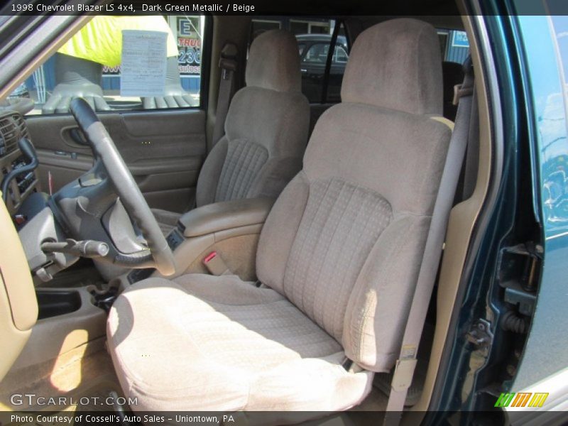 Front Seat of 1998 Blazer LS 4x4
