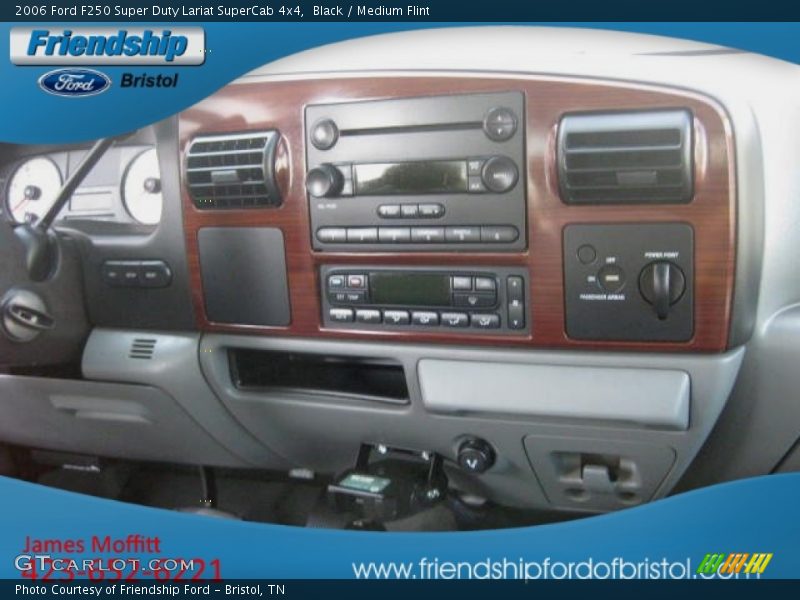 Black / Medium Flint 2006 Ford F250 Super Duty Lariat SuperCab 4x4