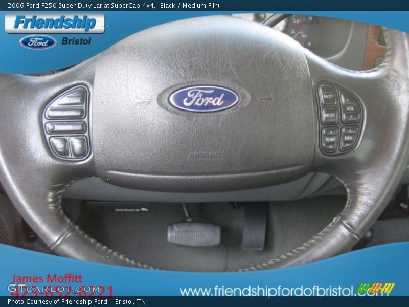 Black / Medium Flint 2006 Ford F250 Super Duty Lariat SuperCab 4x4