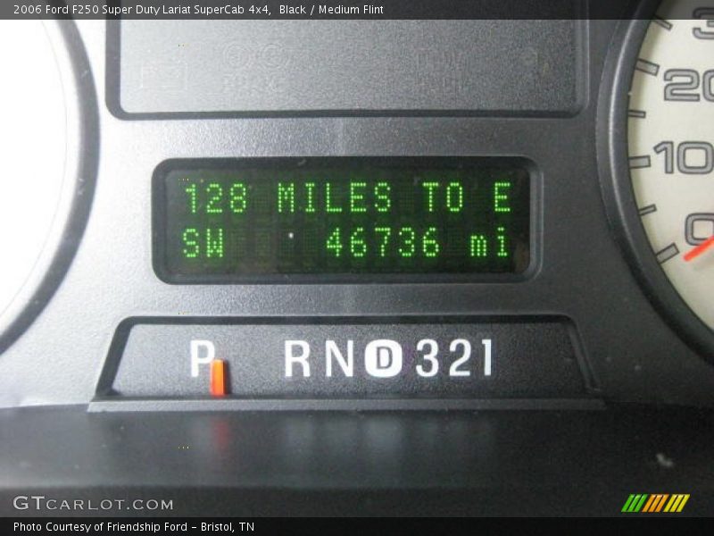 Black / Medium Flint 2006 Ford F250 Super Duty Lariat SuperCab 4x4