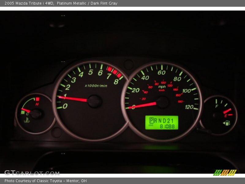  2005 Tribute i 4WD i 4WD Gauges