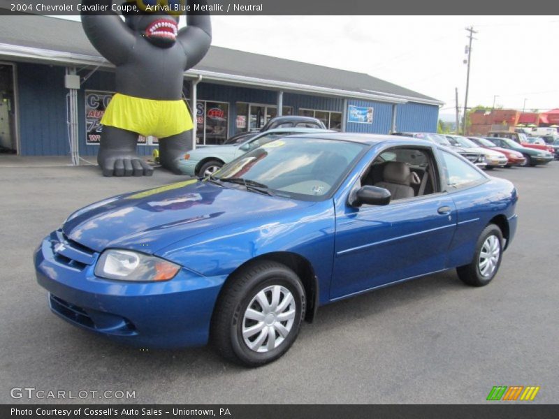Arrival Blue Metallic / Neutral 2004 Chevrolet Cavalier Coupe
