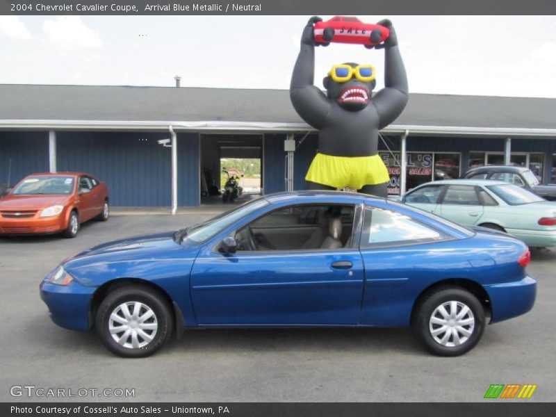 Arrival Blue Metallic / Neutral 2004 Chevrolet Cavalier Coupe