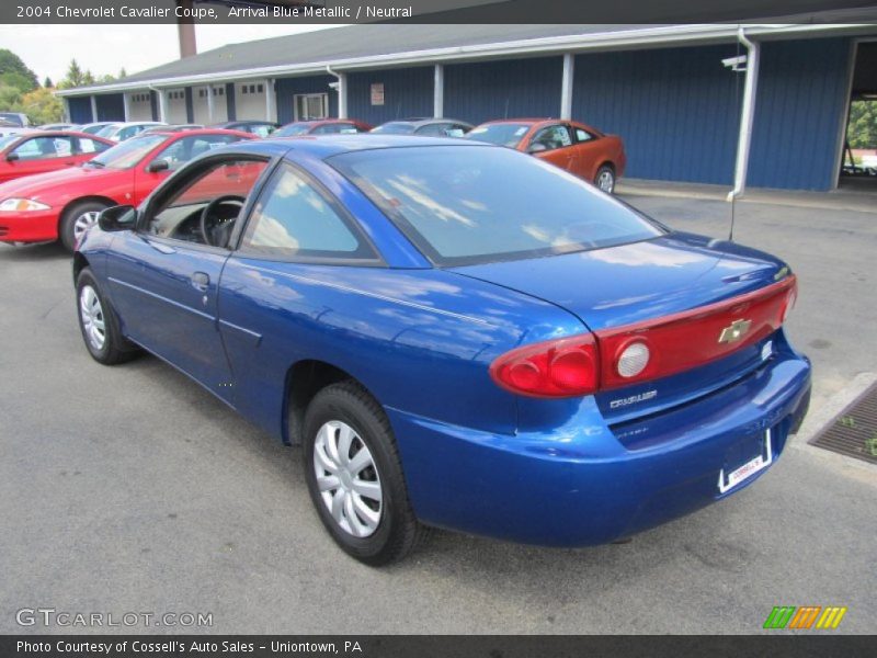 Arrival Blue Metallic / Neutral 2004 Chevrolet Cavalier Coupe