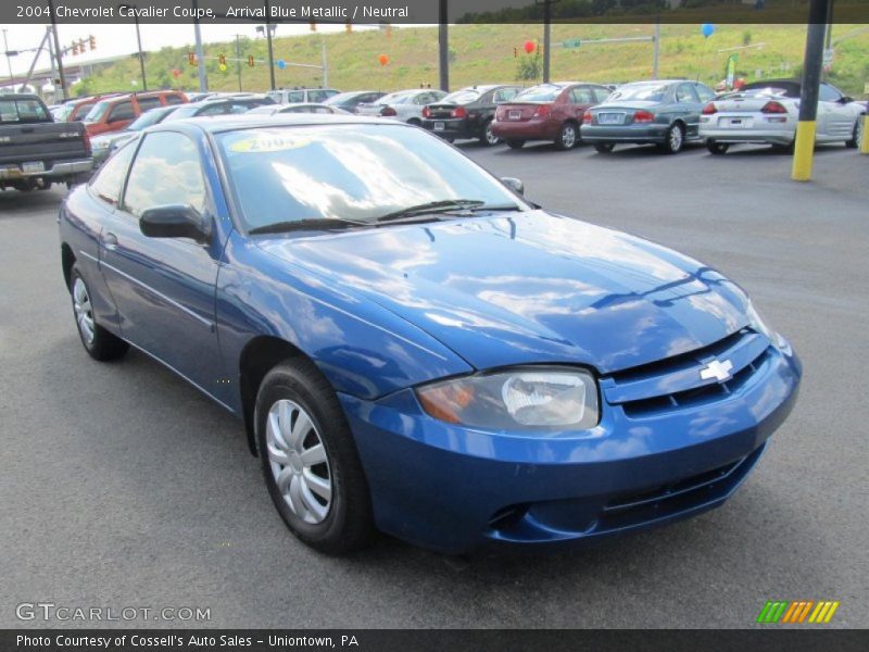 Arrival Blue Metallic / Neutral 2004 Chevrolet Cavalier Coupe