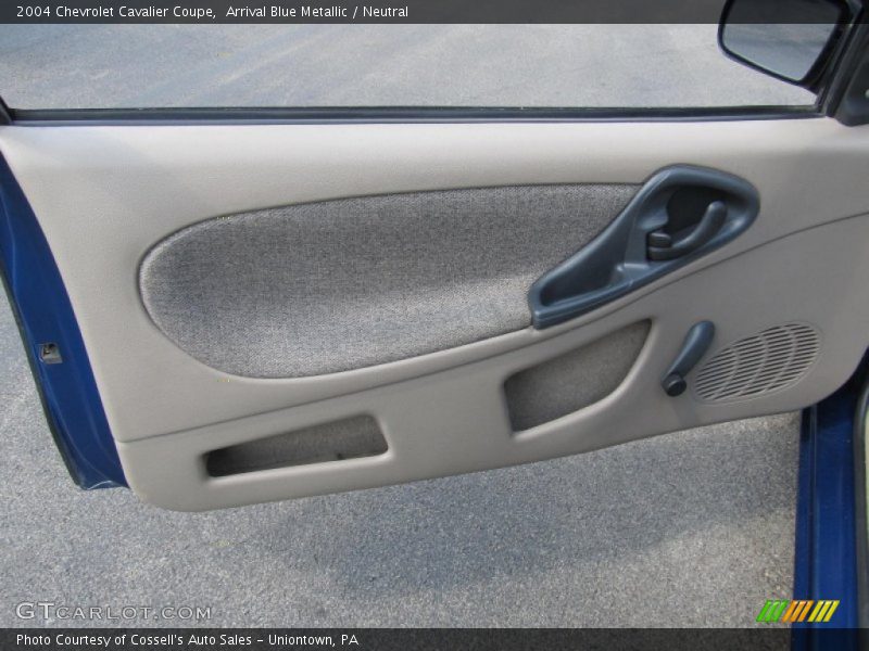 Arrival Blue Metallic / Neutral 2004 Chevrolet Cavalier Coupe