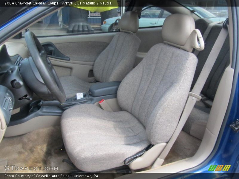 Arrival Blue Metallic / Neutral 2004 Chevrolet Cavalier Coupe