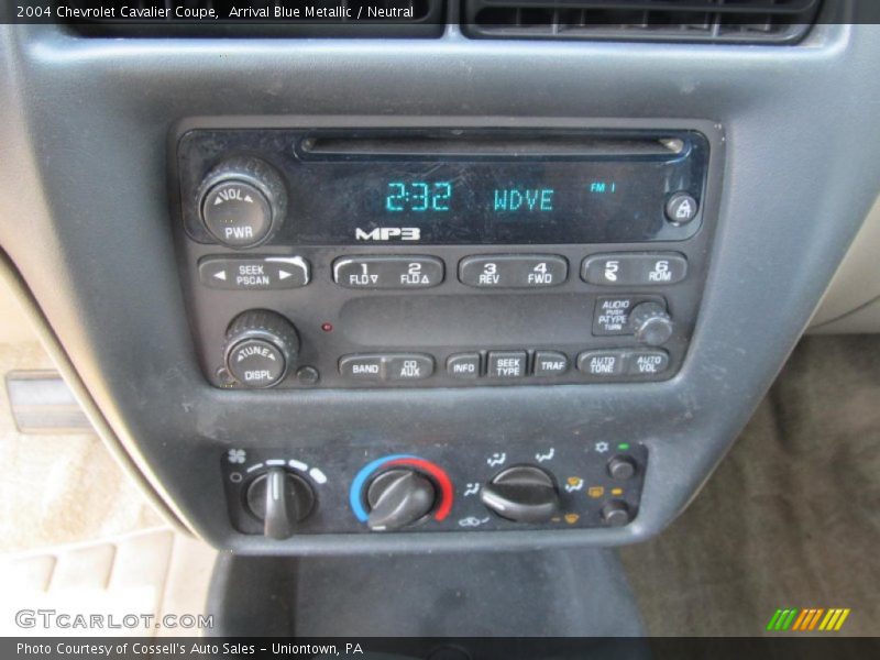 Arrival Blue Metallic / Neutral 2004 Chevrolet Cavalier Coupe