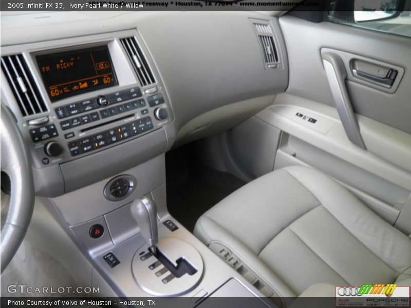 Ivory Pearl White / Willow 2005 Infiniti FX 35