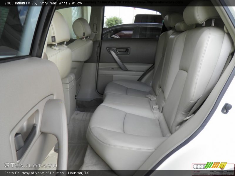 Ivory Pearl White / Willow 2005 Infiniti FX 35