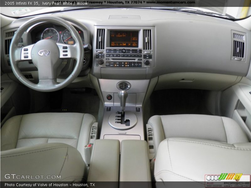 Ivory Pearl White / Willow 2005 Infiniti FX 35