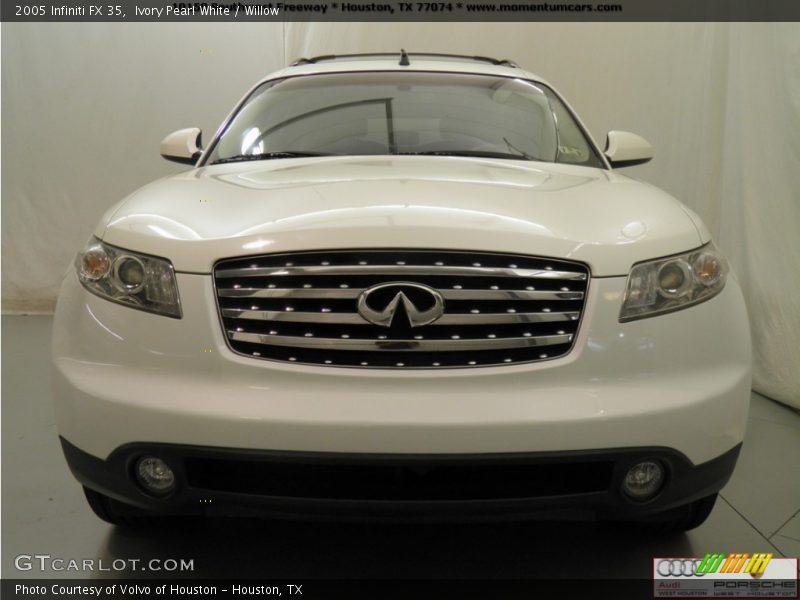 Ivory Pearl White / Willow 2005 Infiniti FX 35