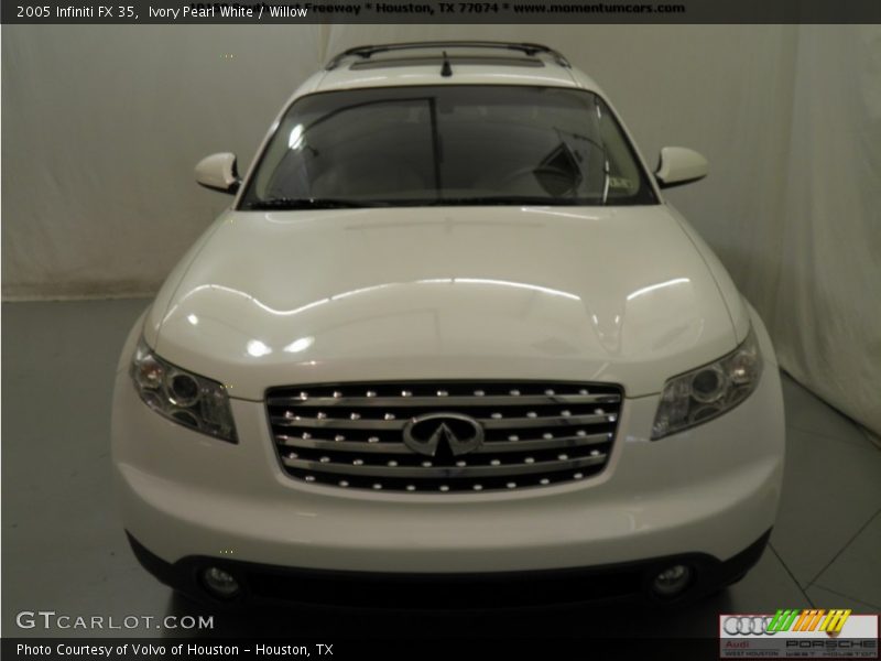 Ivory Pearl White / Willow 2005 Infiniti FX 35