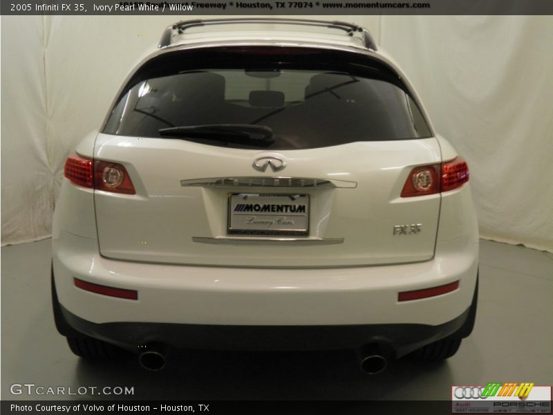 Ivory Pearl White / Willow 2005 Infiniti FX 35