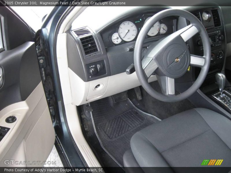 Magnesium Pearl / Dark Slate Gray/Light Graystone 2005 Chrysler 300
