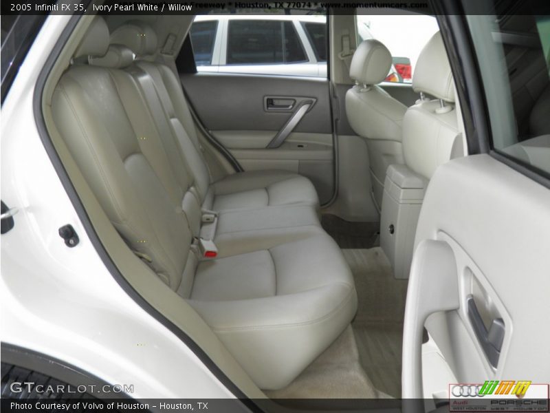 Ivory Pearl White / Willow 2005 Infiniti FX 35