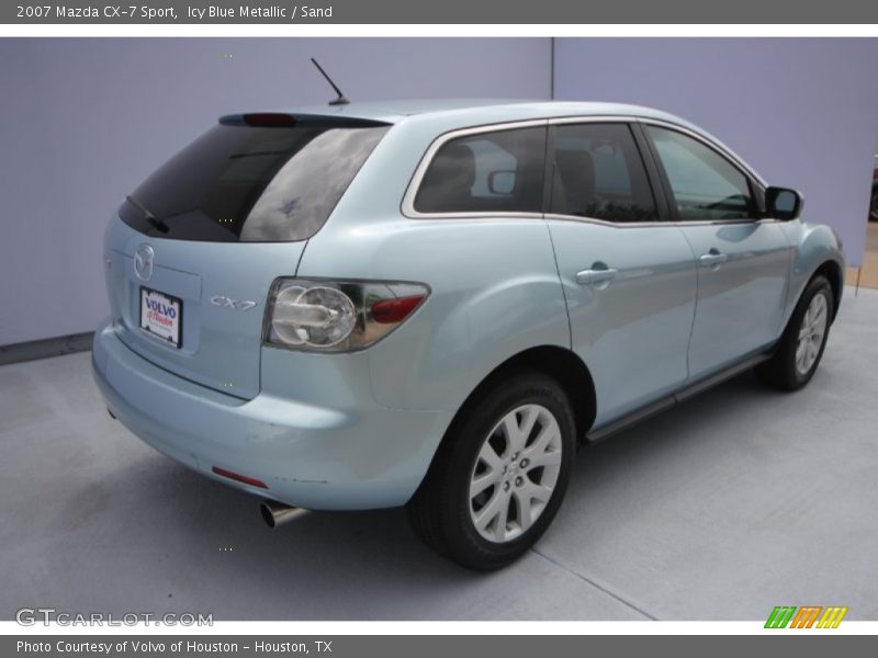 Icy Blue Metallic / Sand 2007 Mazda CX-7 Sport