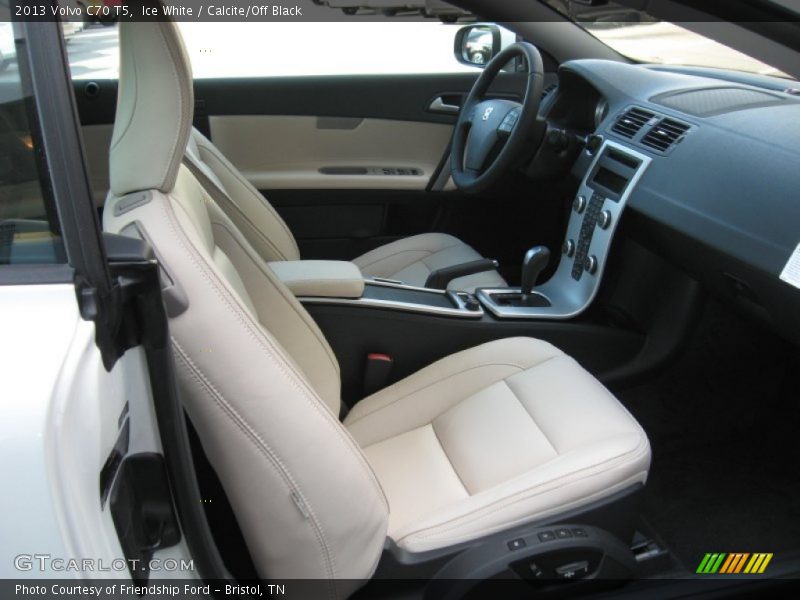  2013 C70 T5 Calcite/Off Black Interior