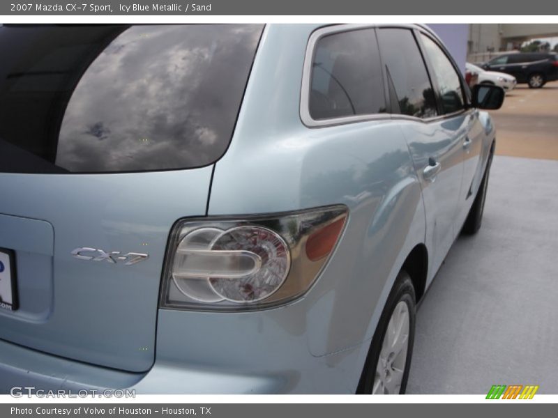 Icy Blue Metallic / Sand 2007 Mazda CX-7 Sport