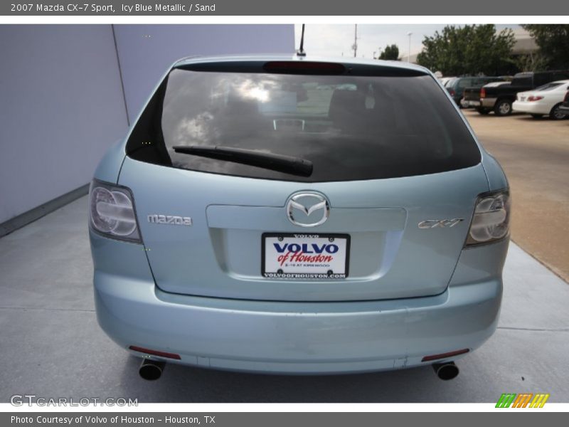 Icy Blue Metallic / Sand 2007 Mazda CX-7 Sport