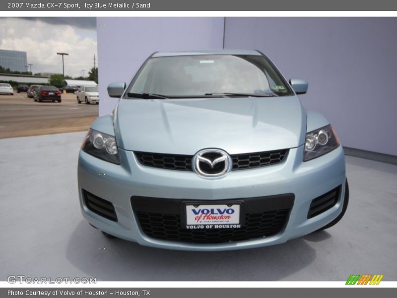 Icy Blue Metallic / Sand 2007 Mazda CX-7 Sport