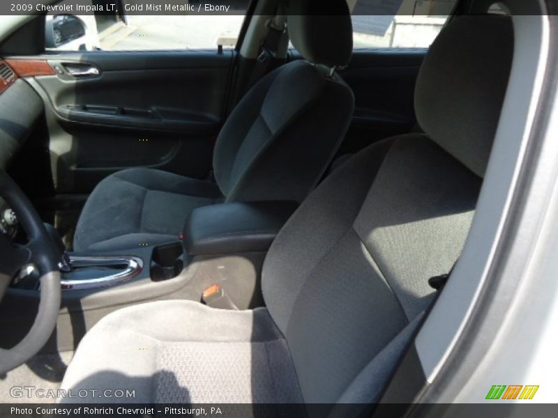 Gold Mist Metallic / Ebony 2009 Chevrolet Impala LT