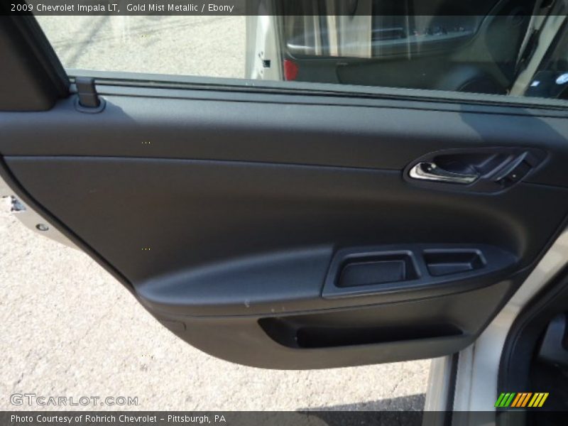 Gold Mist Metallic / Ebony 2009 Chevrolet Impala LT