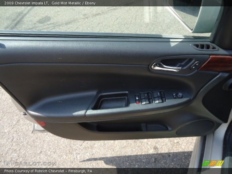 Gold Mist Metallic / Ebony 2009 Chevrolet Impala LT
