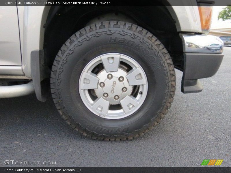 Silver Birch Metallic / Pewter 2005 GMC Canyon SLE Crew Cab