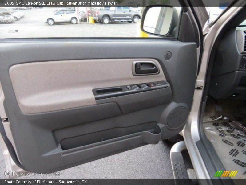 Silver Birch Metallic / Pewter 2005 GMC Canyon SLE Crew Cab
