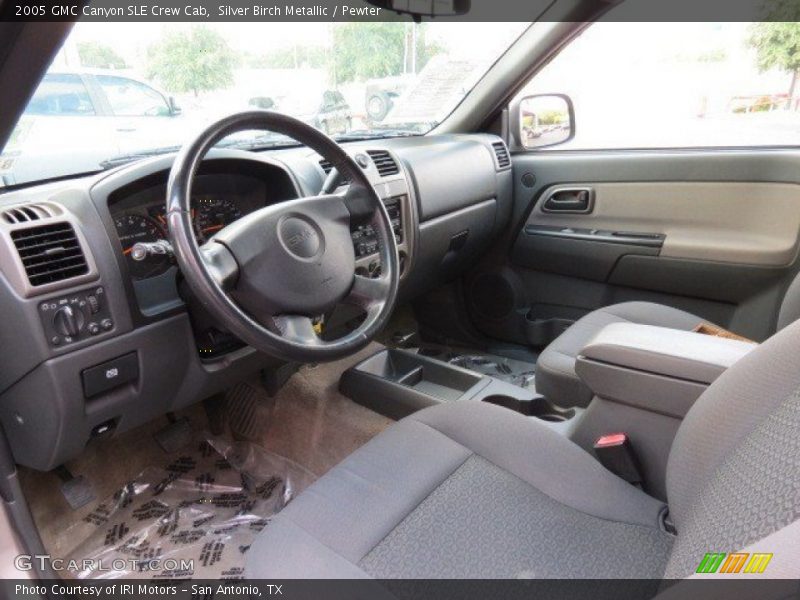 Silver Birch Metallic / Pewter 2005 GMC Canyon SLE Crew Cab