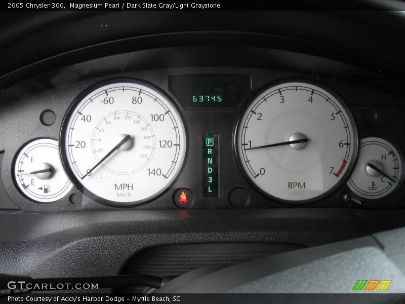 Magnesium Pearl / Dark Slate Gray/Light Graystone 2005 Chrysler 300