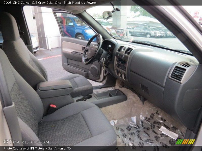 Silver Birch Metallic / Pewter 2005 GMC Canyon SLE Crew Cab