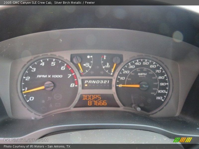 Silver Birch Metallic / Pewter 2005 GMC Canyon SLE Crew Cab