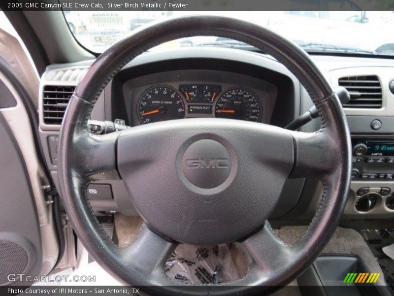 Silver Birch Metallic / Pewter 2005 GMC Canyon SLE Crew Cab