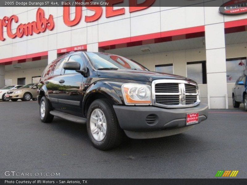 Black / Medium Slate Gray 2005 Dodge Durango ST 4x4